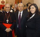 Anxhela con il Cardinale