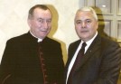 Con il Segretario di Stato la Sua Eminenza Reverendissima Pietro Parolin